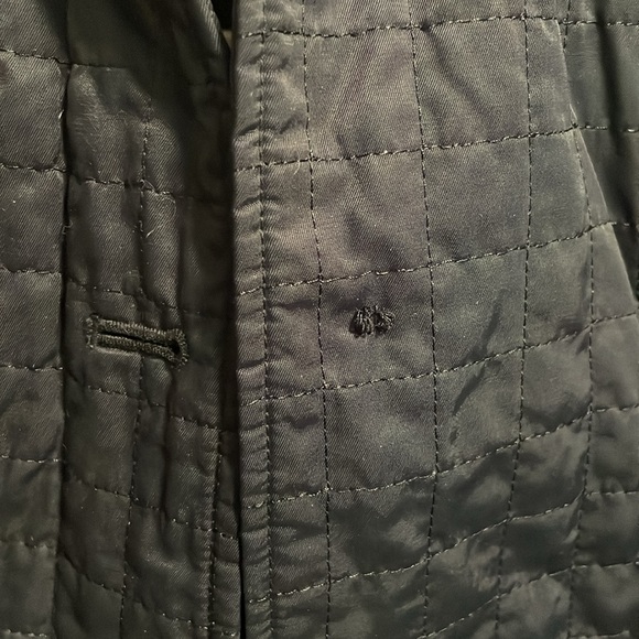 Express quilted trench coat, black - Picture 4 of 6